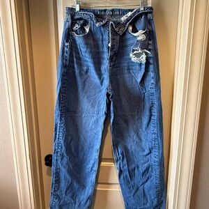 American Eagle high waist jeans